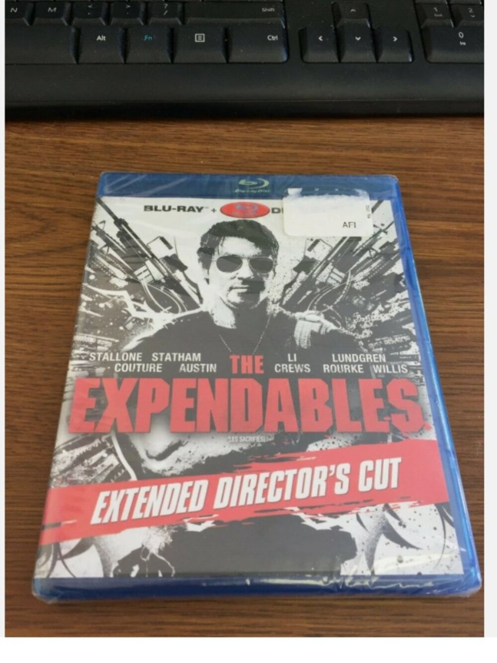 NEW SEALED The Expendables Directors Cut (Blu-ray/DVD) Sylvester Stallone